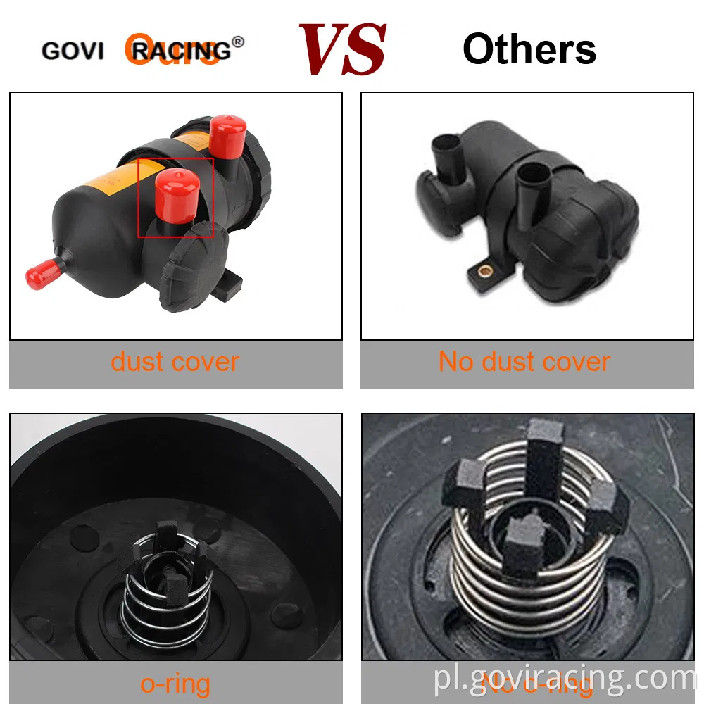 OEM ABS Oil Catch Catch Black